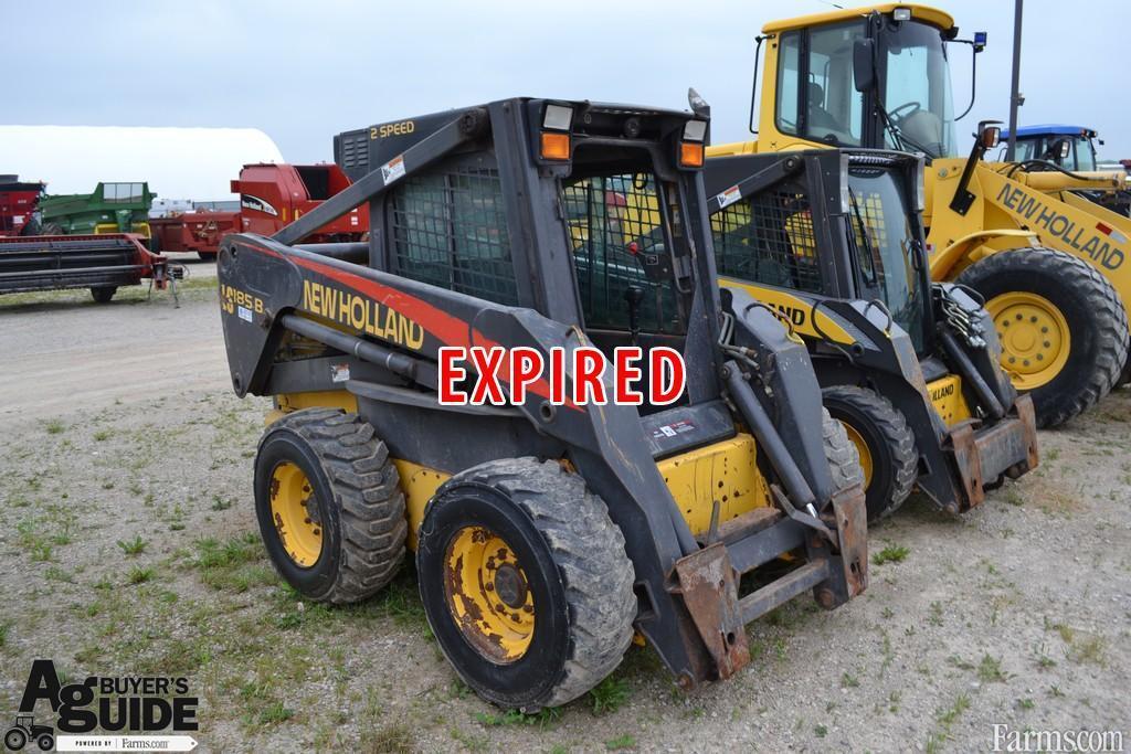 2004 New Holland LS185.B Skid Steer Loader For Sale | Farms.com