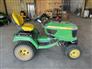 John Deere 2022 X758 Riding Lawn Mowers