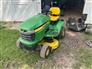 John Deere 2013 X300 Riding Lawn Mowers