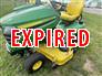 John Deere 2022 X384 Riding Lawn Mowers