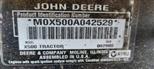 2009 John Deere X500