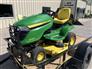 John Deere 2022 X384 Riding Lawn Mowers
