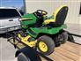John Deere 2022 X384 Riding Lawn Mowers