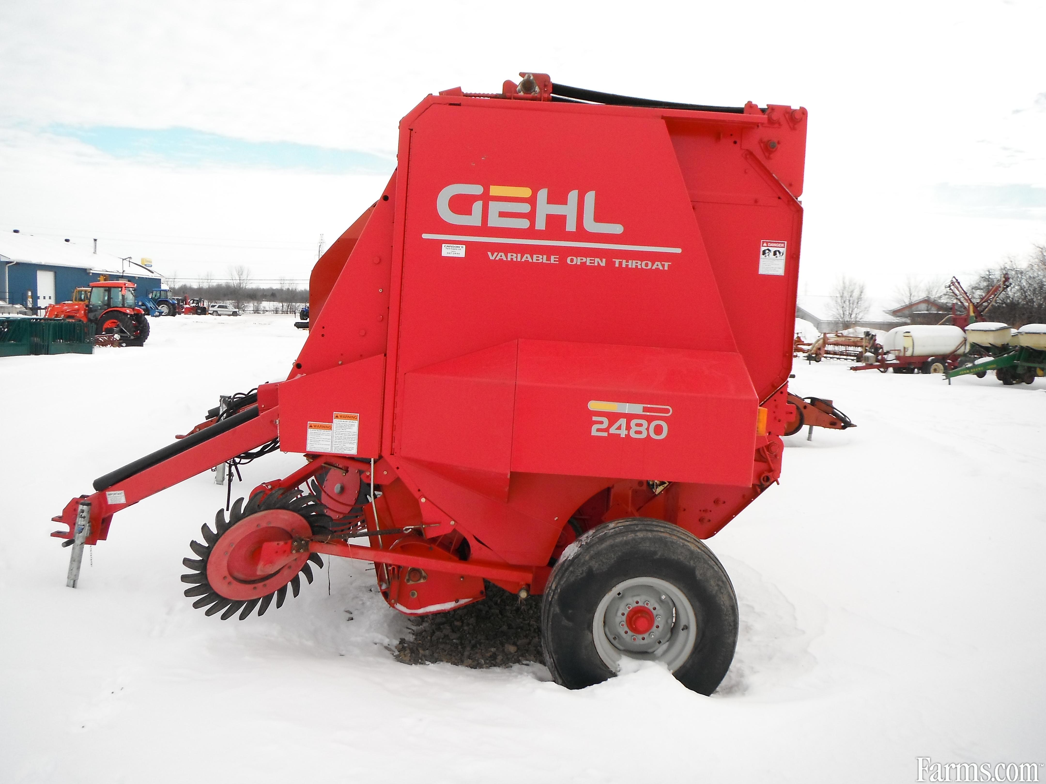 Gehl RB2480 Round Baler for Sale