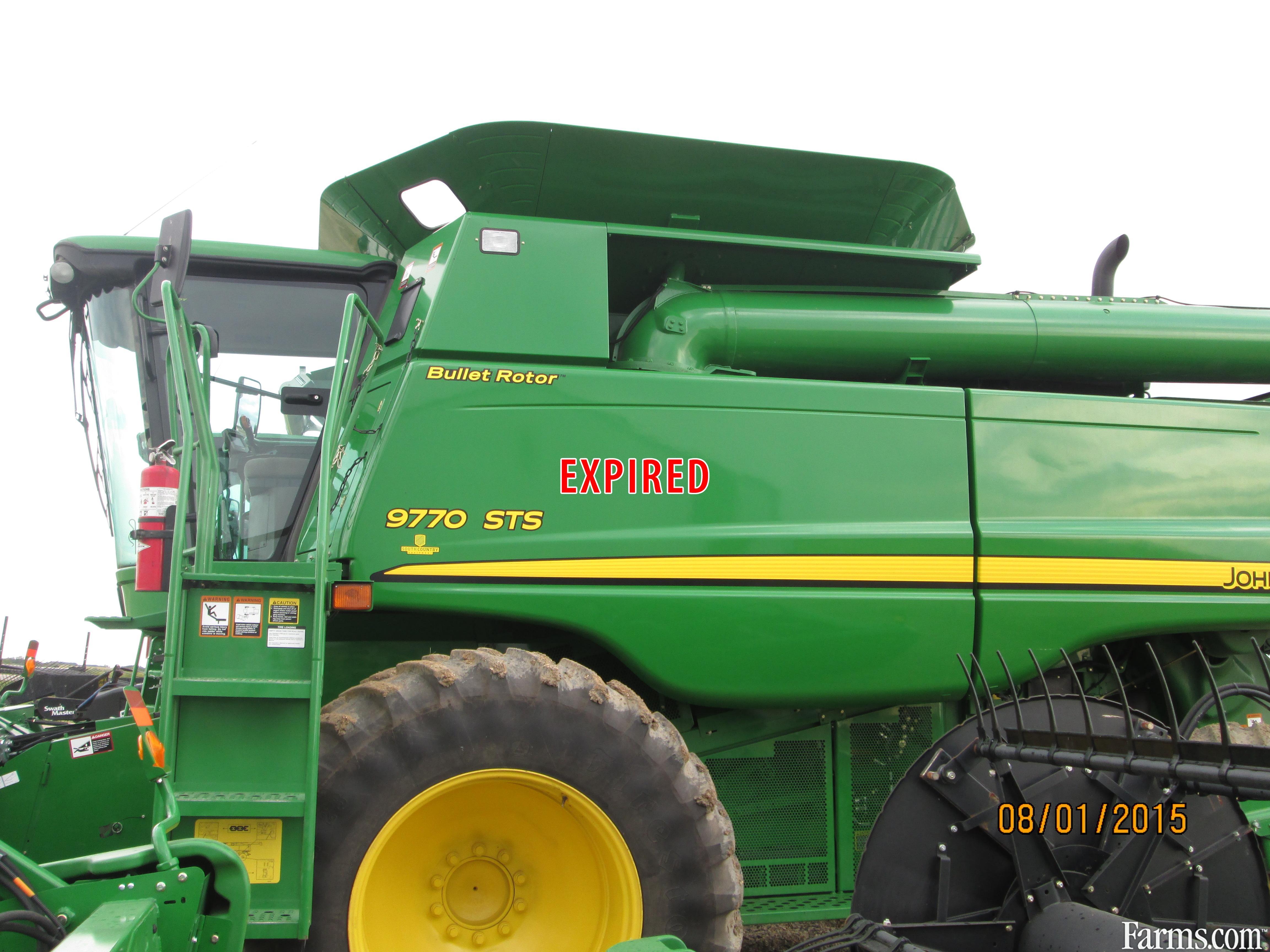 2008 John Deere 9770 Combines for