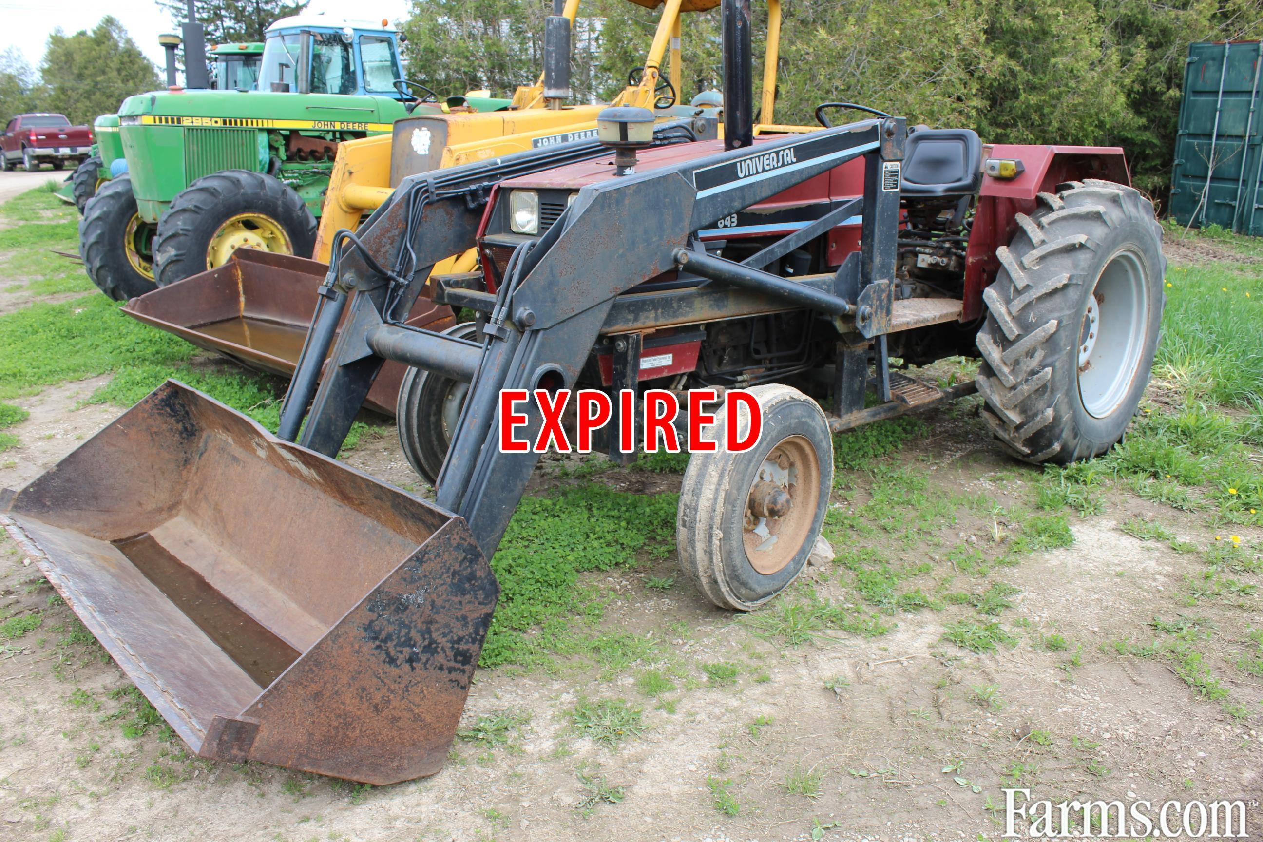 Universal 643 Tractor w/loader for Sale | Farms.com