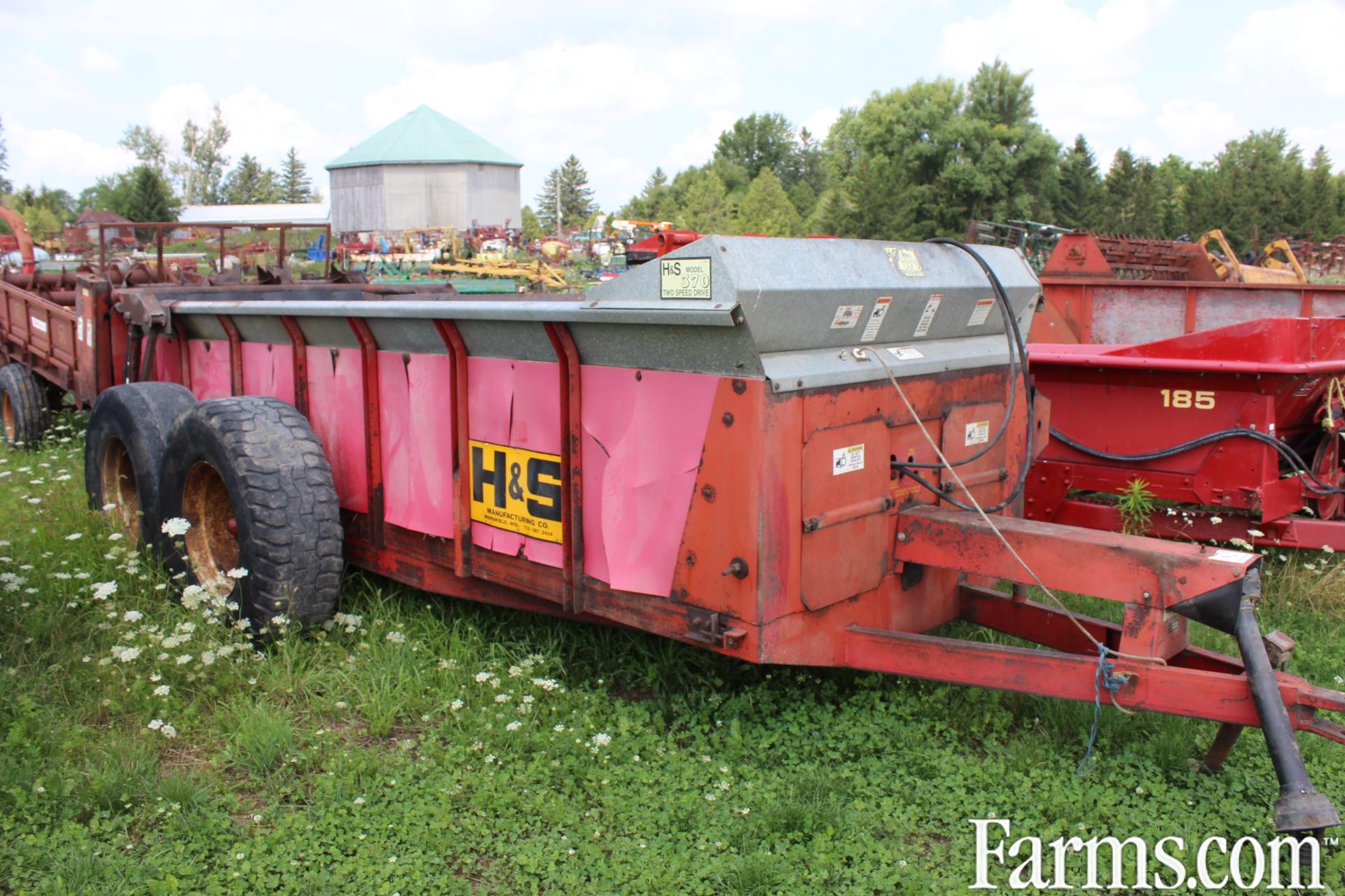 H&S 370 Manure Spreader for Sale