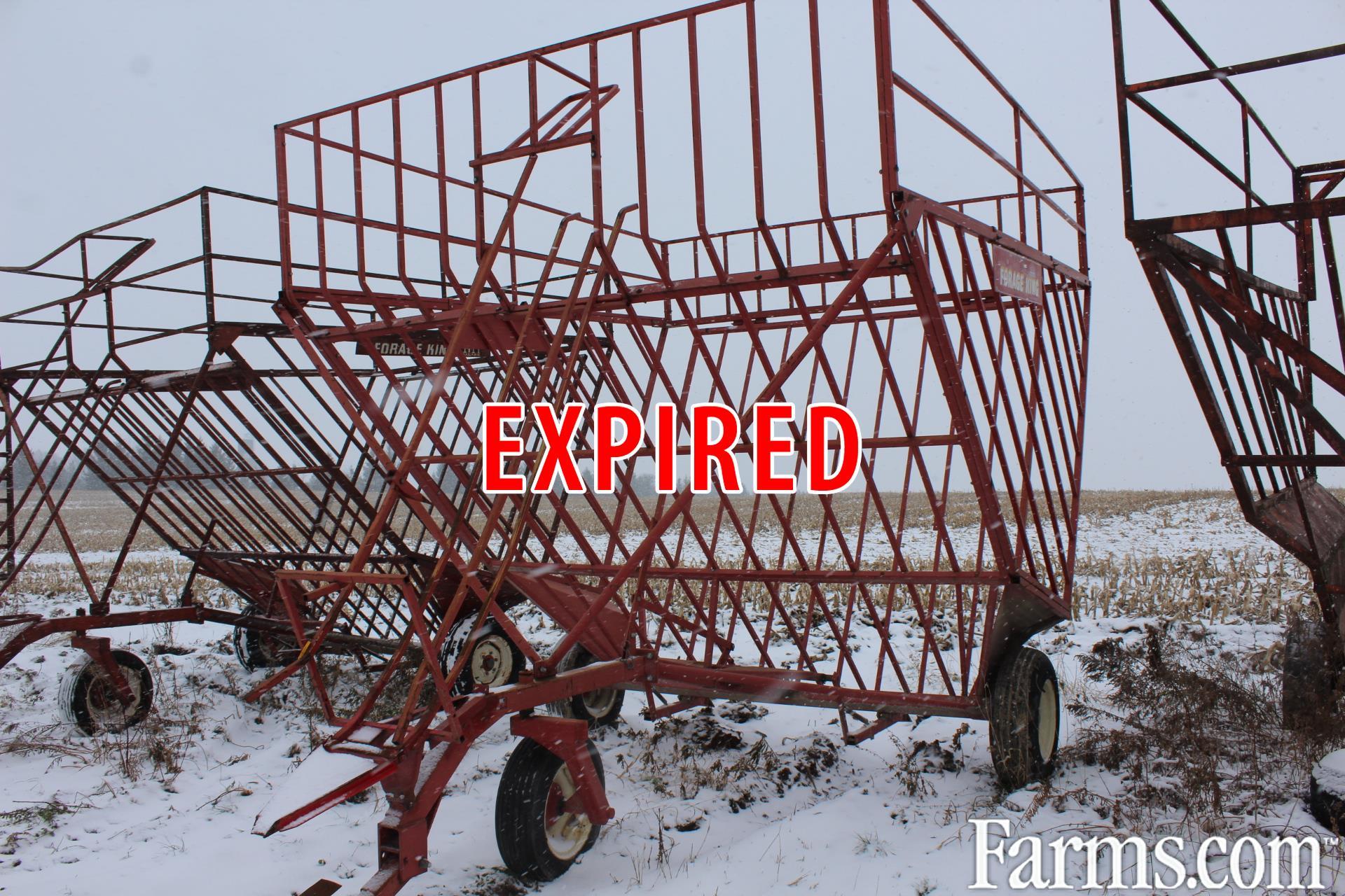 Forage King Bale Basket for Sale