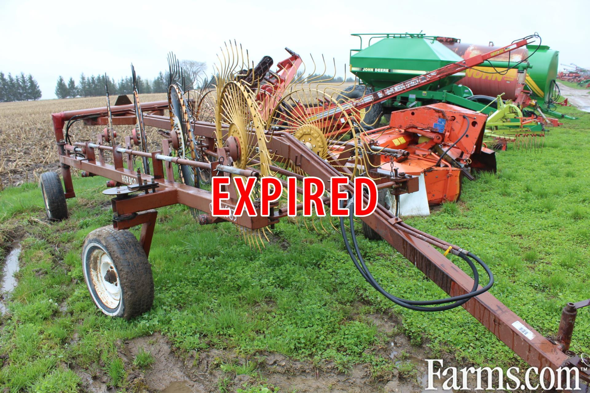 Herbco 8 wheel Rake for Sale