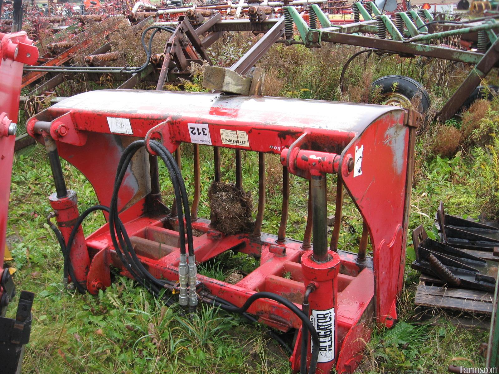 Aligator silage grapple bucket for Sale