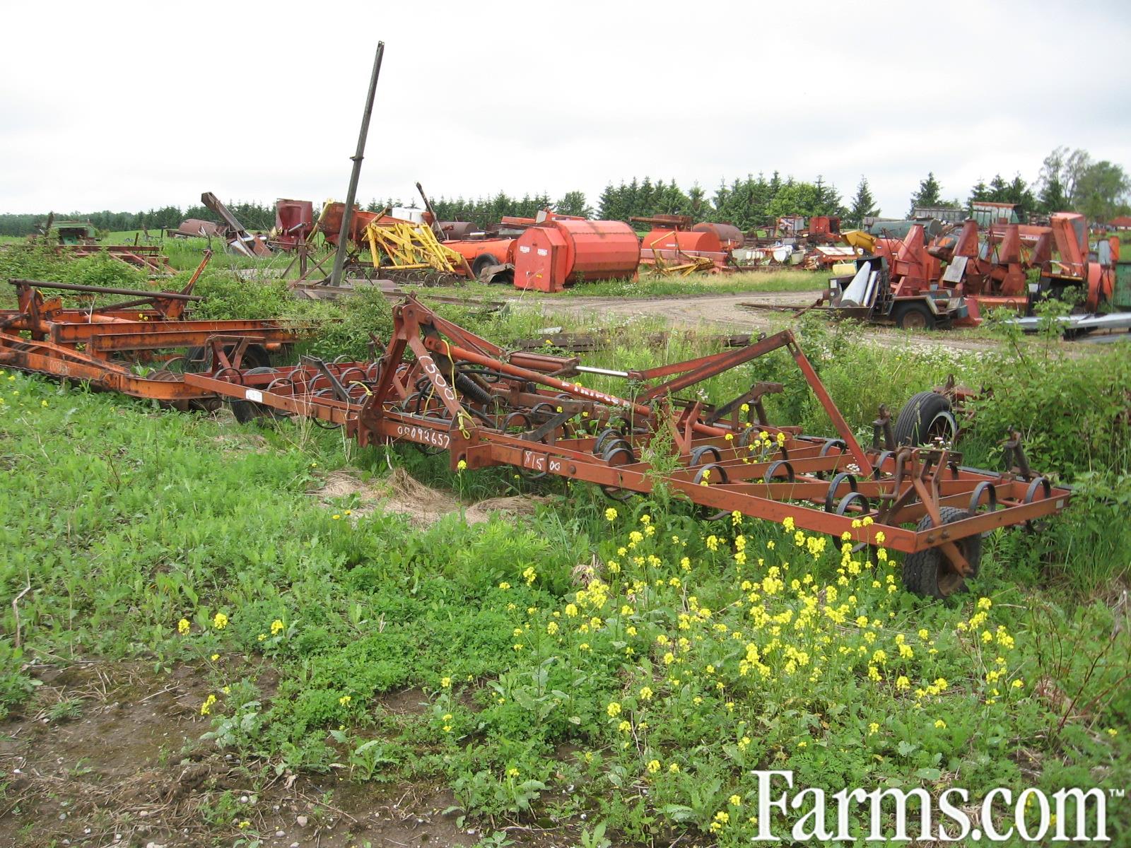 Kongskilde 3pth 20' cultivator, rolling baskets, hyd fold for Sale