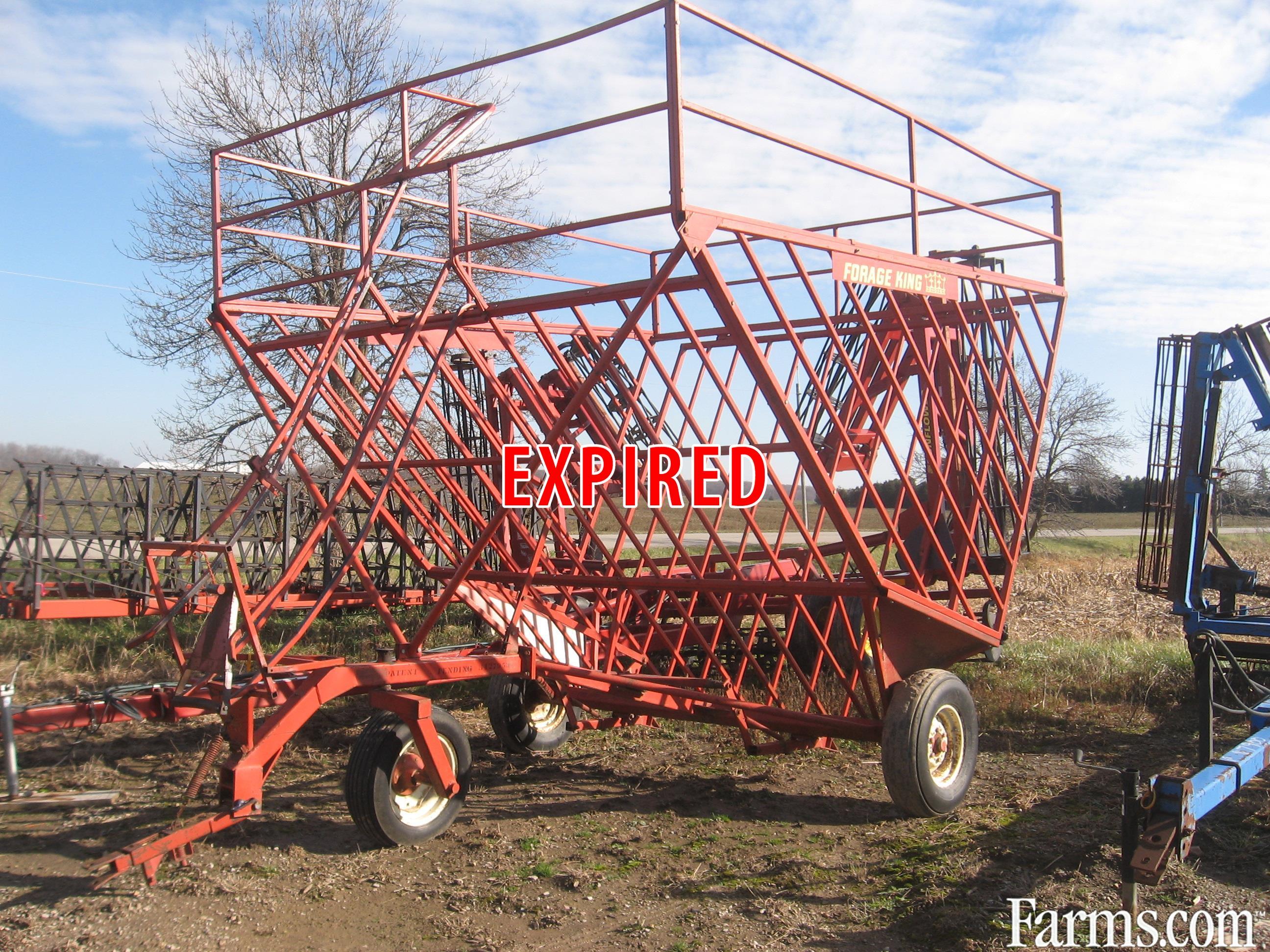 Forage king bale basket for Sale