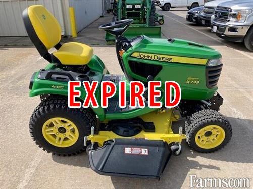 2022 John Deere X739 for Sale | Farms.com