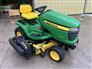 John Deere 2012 X320 Riding Lawn Mowers