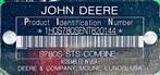 John Deere 2022 S780 Combines