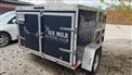 Suretrac Tire Enclosed Dog Kennel Trailer
