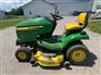 John Deere 2013 X324 Riding Lawn Mowers