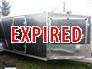 2014 Stealth Trailers 2014 Stealth Aluminum 7X27 Predator Sled Trailer