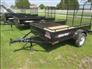 2024 Weberlane EC860, 5' X 8' Utility trailer