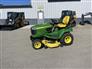 John Deere 2022 X758 Riding Lawn Mowers