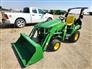 John Deere 2022 1023E Other Tractors