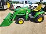 John Deere 2022 1023E Other Tractors