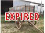 HIGH WOODEN-WHEELED WAGON, for Sale