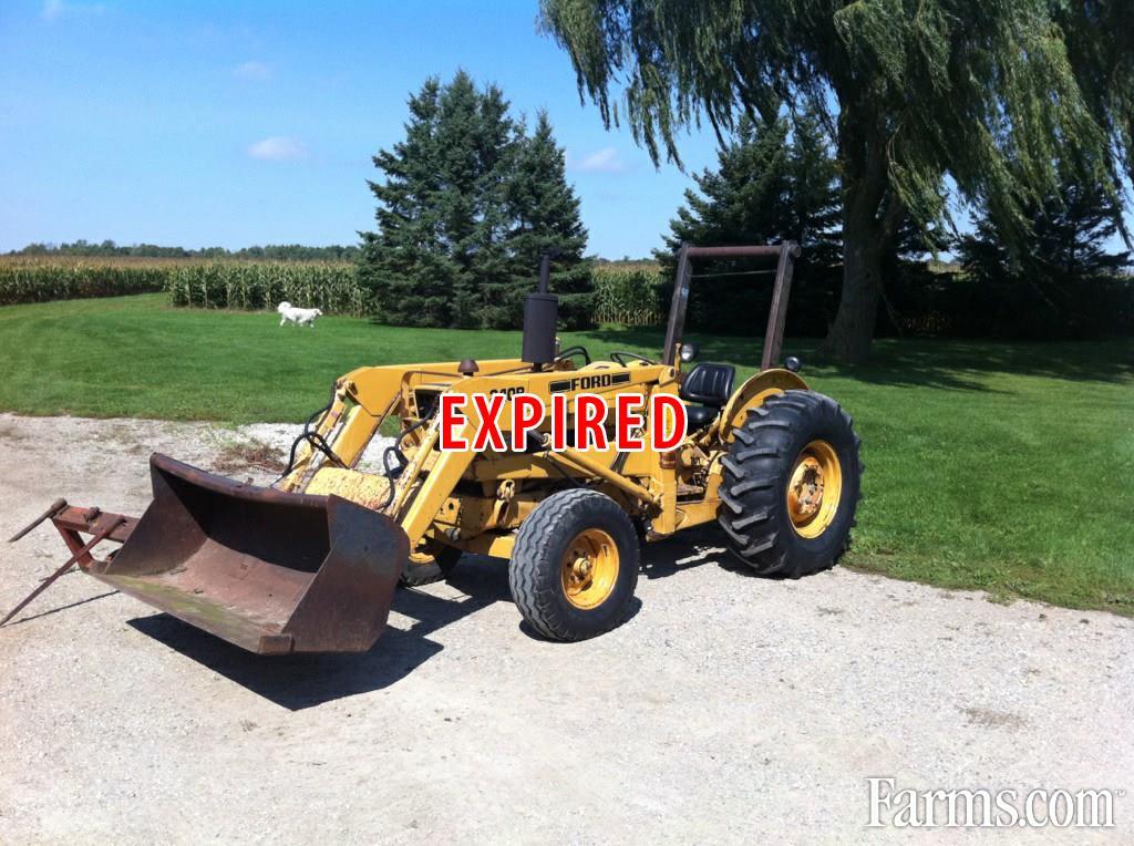 340B FORD INDUSTRIAL LOADER TRACTOR, for Sale for Sale