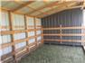12x24 run-in shed w tack loafing shed animal shelter for Sale