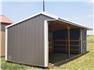 12x24 run-in shed w tack loafing shed animal shelter for Sale