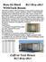 12x24 run-in shed w tack loafing shed animal shelter for Sale