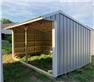 10x16 run-in shed loafing shed animal shelter for Sale