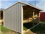 10x16 run-in shed loafing shed animal shelter for Sale