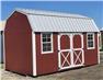 10x16 lofted barn storage building barns shed sheds for Sale