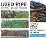 STEEL PIPE for FENCING, GATES, and more! for Sale