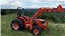 2017 Kubota MX5000 utility tractor with LA852 front loader for Sale